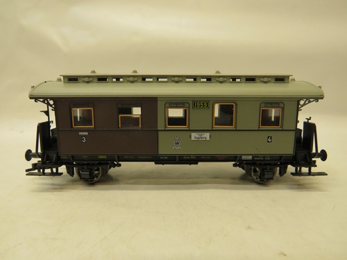 ESF-40650	Fleischmann H0 Personenwagen KPEV 1959 3./4. Kl., guter Zustand | Zustand: Gebraucht