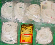 Large Lot Alarm Parts Mixed Wired Surface Magnet Contacts GRI Flair Sentrol NOS