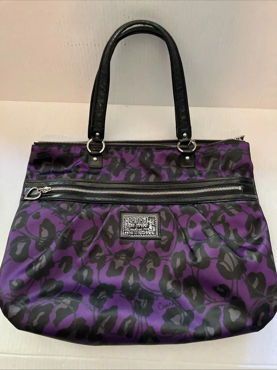 Coach Poppy Tote Purple Bags & Handbags for Women for sale | eBay