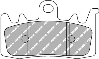Galfer Pastiglie Freno MTB Pro Semi-Metallico, Per Formula Mega, The - Foto 2