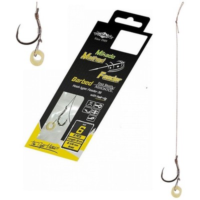 8 MIKADO METHOD FEEDER Haken MF13 Pellet Band geflochtene Schnur (0,94 EUR/St.)