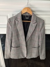 Women s Blazer/Jacket/ Plaid/ Sz 4