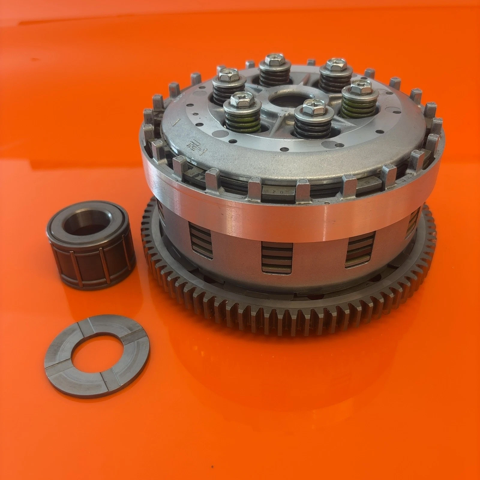 2006-2007 YAMAHA YZF R6 OEM COMPLETE CLUTCH W PLATES BASKET HUB