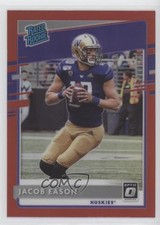 2020 Panini Chronicles Draft Picks Red Prizm Jacob Eason #10 4z8