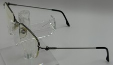 Brooks Brothers Eyeglasses 47-19 140 Italy Metal Silver Oval Frame