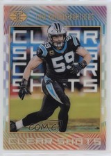 2019 Panini Illusions Clear Shots Gold 87/399 Luke Kuechly #CS-LK 8cl
