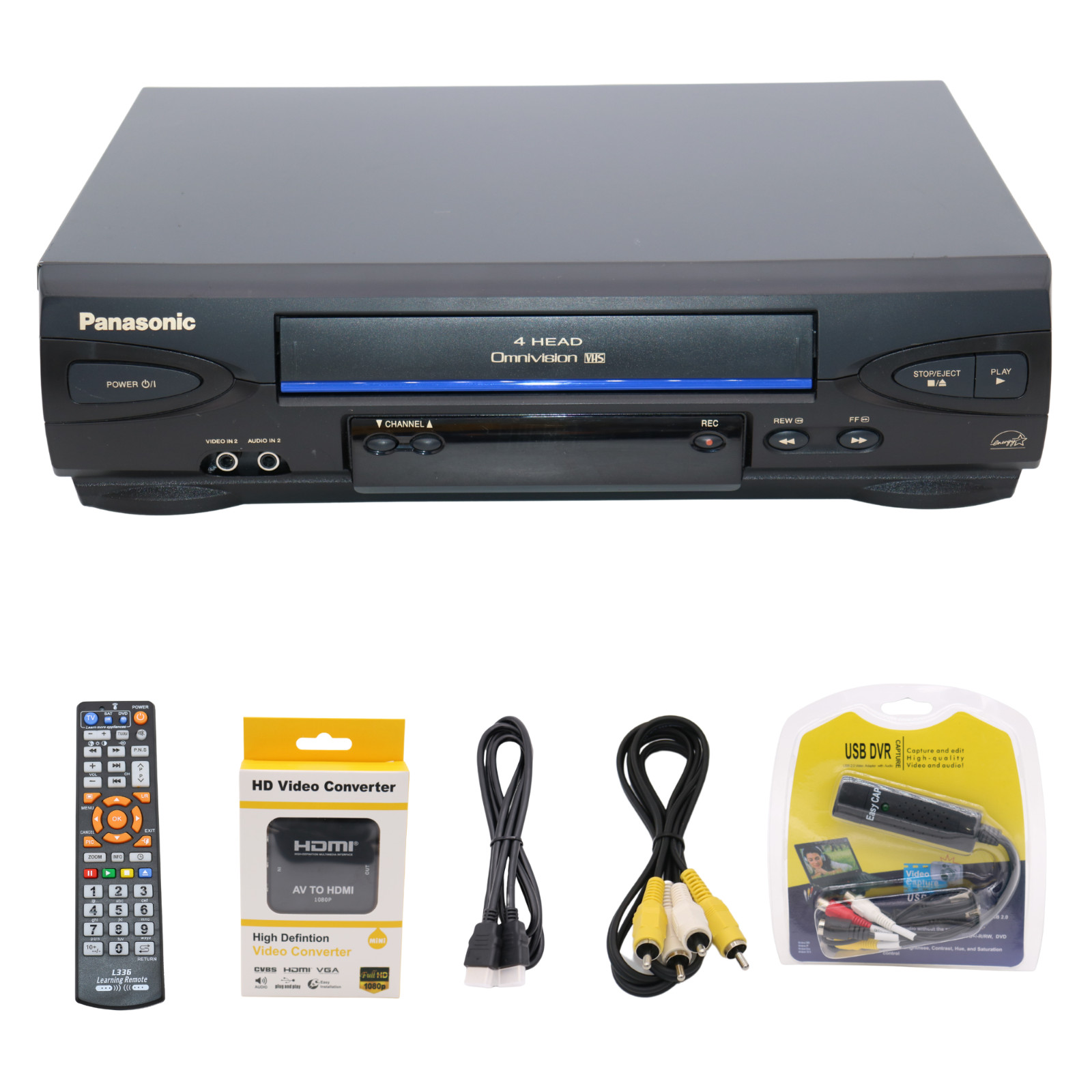 | Convert Vhs To Digital Usb Capture | Av-hdmi Adapter
