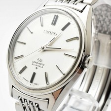 Vintage EXC 5 SEIKO LM 5601-9000 Lord Matic Automatic Silver Men's Watch JAPAN