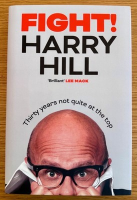 HARRY HILL-FIGHT-SIGNED-1ST-2021-HB-F-HODDER STUDIO-RARE