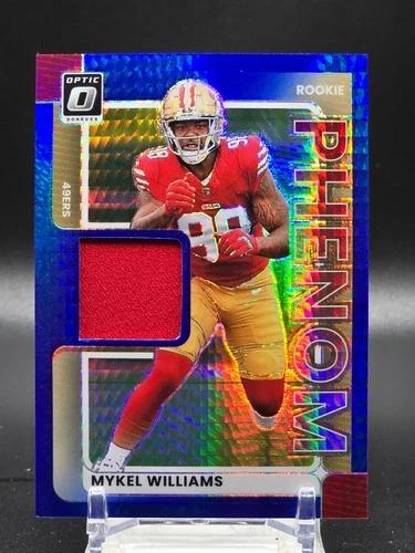 2025 Donruss Optic Mykel Williams Blue Hyper (RAW)