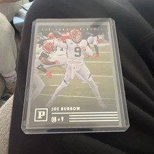 2020 Chronicles Joe Burrow Panini Rookie Card RC #PA-1 Bengals. rookie card picture