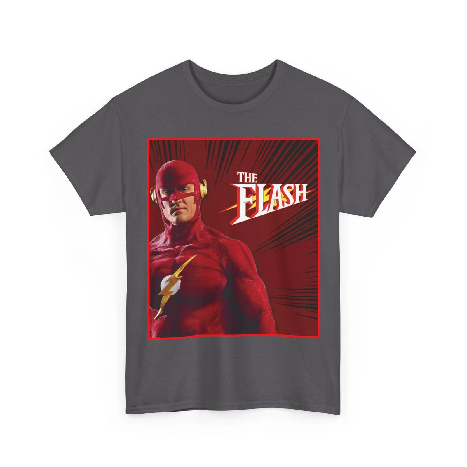 Flash T-Shirt - John Wesley Shipp - DC Comics 1990s TV Series - Barry Allen