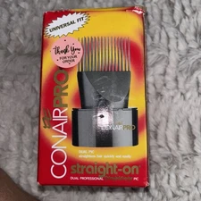 CONAIR PRO STRAIGHT-ON DUAL PROFESSIONAL STRAIGHTENING PIC HAIR UNIVERSAL 345009