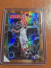 2019-20 Panini NBA Hoops Premium Stock Get Out the Way Orange Jarrett Allen