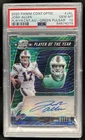 2020 Contenders Optic Josh Allen Player of the Year Auto Green Pulsar /15 PSA 10