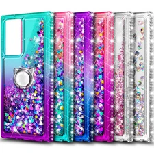 For Samsung Galaxy Note 20 10 9 8 S8 S10 S10e S20 S21 Plus Ultra Liquid Case