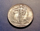 Choice BU 1944-P Walking Liberty Half Dollar