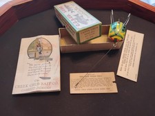 Vintage Creek Chub 2800 Weed Bug complete Combo! Ex. & Tough