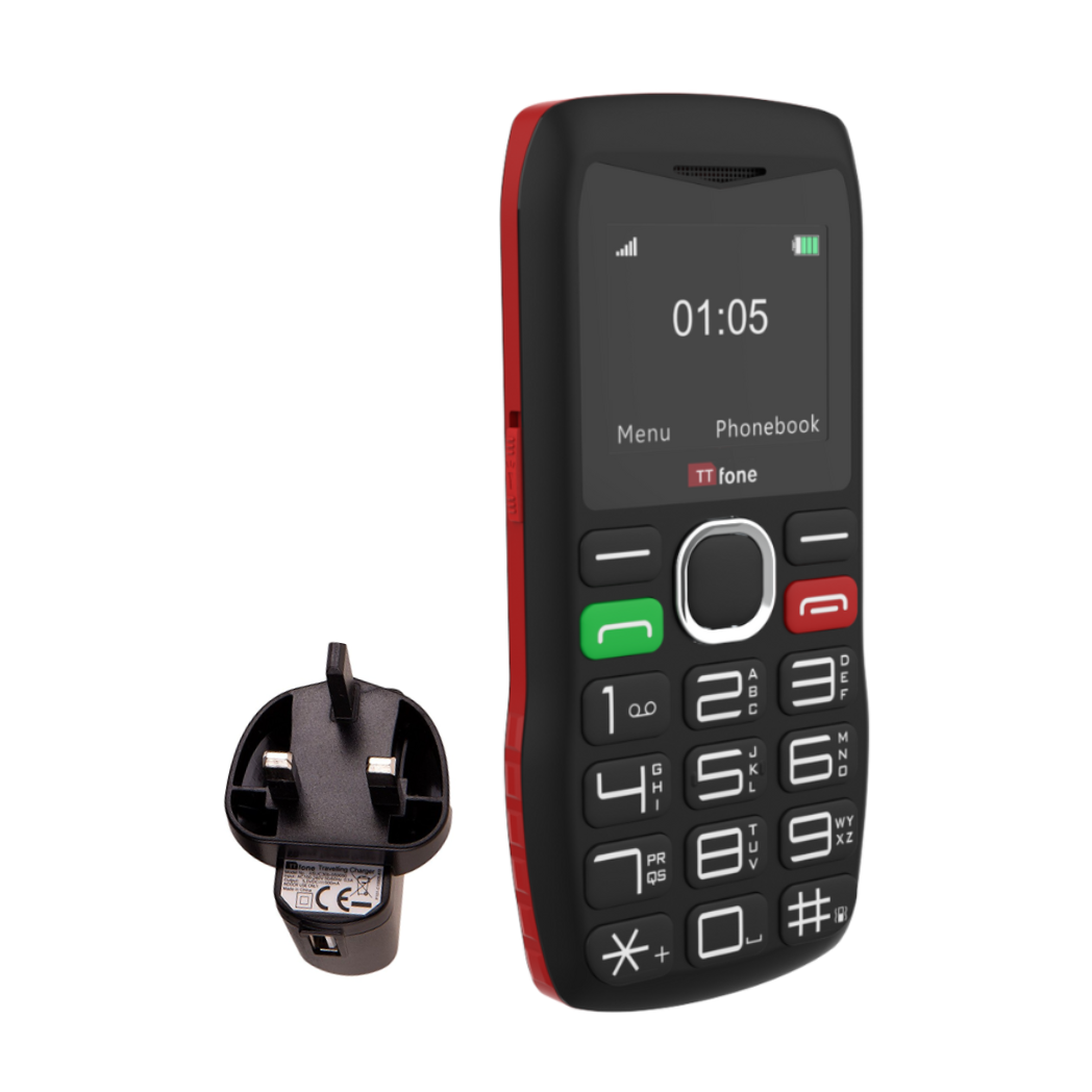 Ttfone Used - Tt880 With Mains Charger, Vodafone Sim Card - Image 2