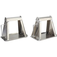Aluminum Racing Jack Stands Set Of 2 3000 Lb. Capacity Fixed 12 Height Aluminum Racing Jack Stands Set Of 2 3000 Lb. Capacity Fixed 12 Height