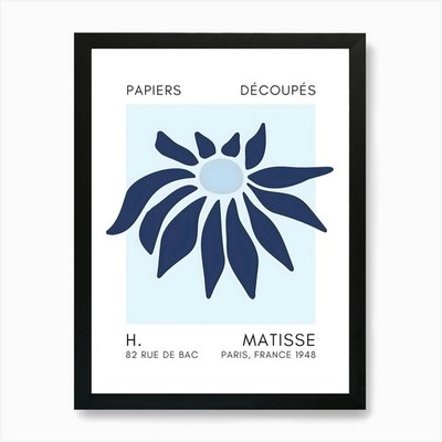 Matisse 18 Art Print Framed Wall Art Poster Canvas Print Picture