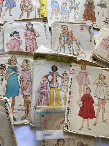 LOT Vintage Sewing Patterns Smaller 4 - 8 Sizes Simplicity Advance McCalls (B) - Picture 6 of 10
