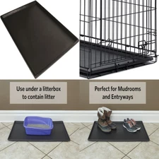 DOG CRATE REPLACEMENT PAN 36 Inch Plastic Leak Proof Pet Dogs Kennel Floor Tray
