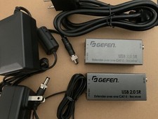 Gefen EXT-USB2.0-LR Cat5 USB 2.0 Extender S  R w/ power cords 04202024 
