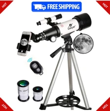 Gskyer 70mm AZ Mount Telescope for Beginners-Includes Bag,Phone Adapter & Remote