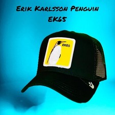 Goorin Bros Farm Trucker Pittsburgh Penguins Hockey Erik Karlsson EK65 Black New