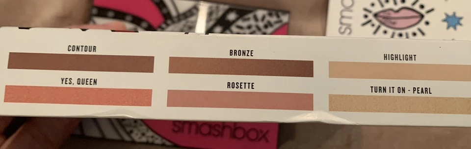 SMASHBOX Sculpting Cheek Palette + Shadow Brush + Primer NEW - Image 4 of 4