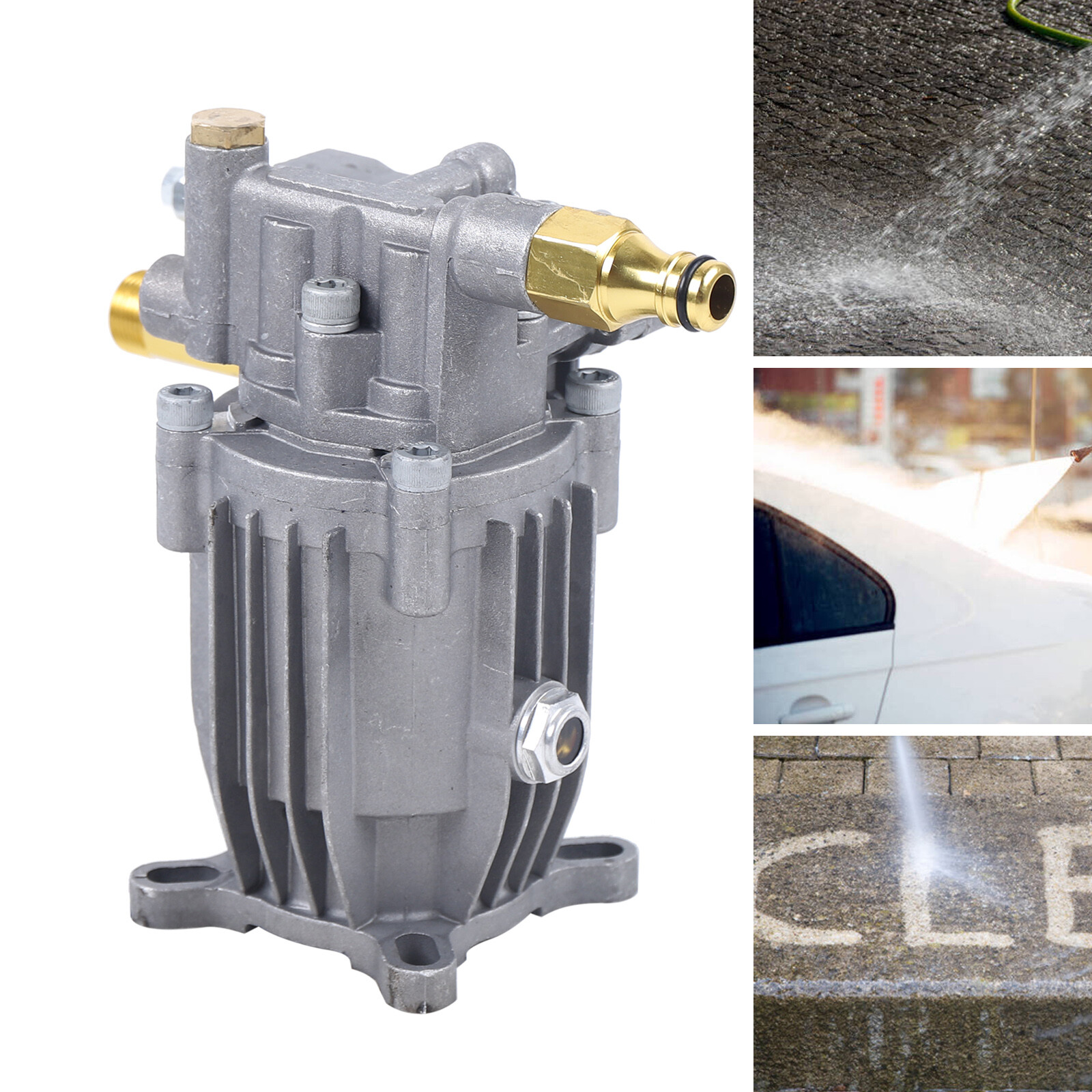 2700 PSI Pressure Power Washer Pump 2.5 GPM for 3/4" Shaft Water Pump New