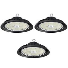 3PCS 200W LED UFO High Bay Light 24000 Lumen 5000K Daylight IP65 Waterproof