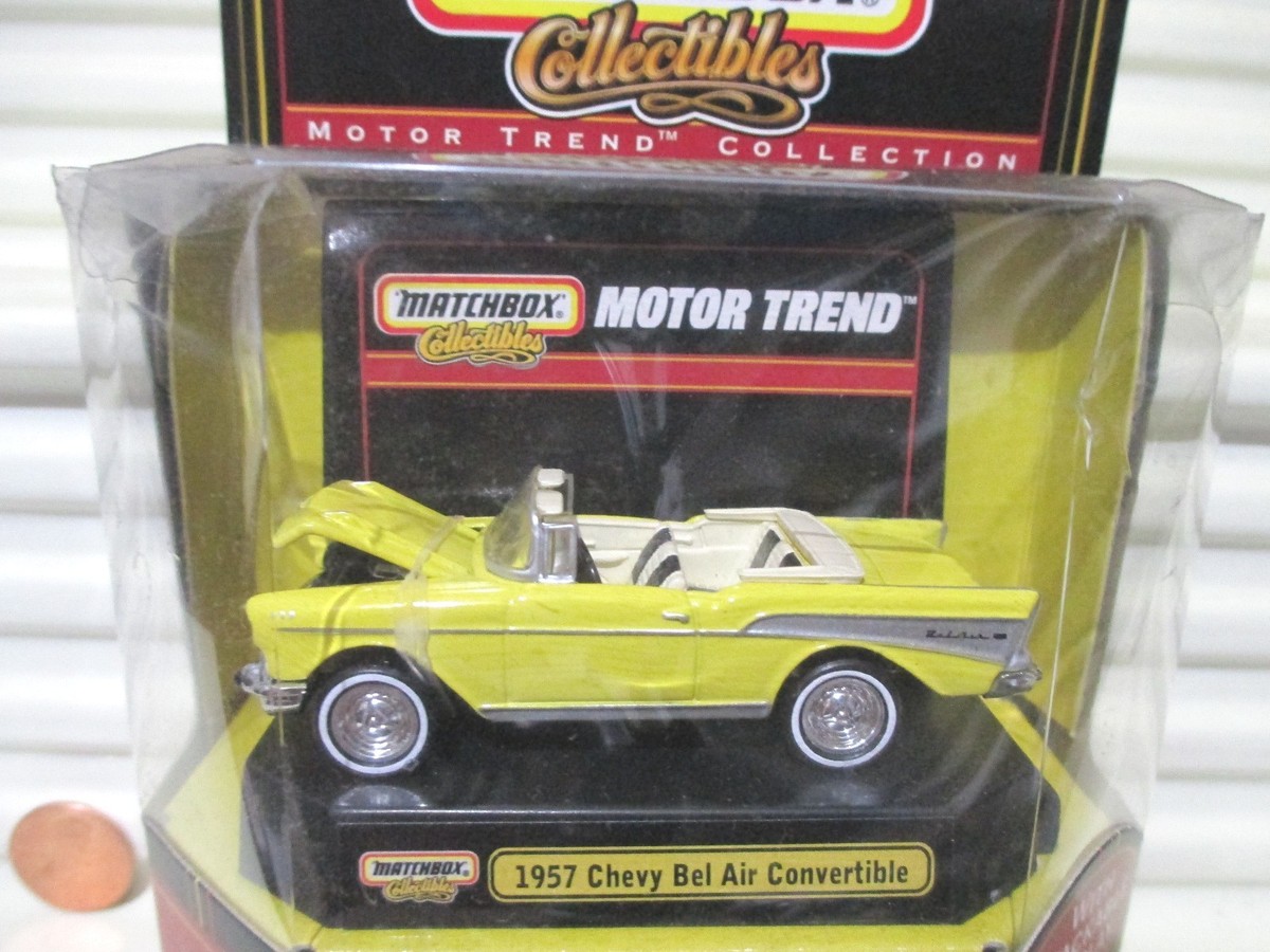 ミニカー MATCHBOX Chevrolet Bel Air Convertible Matchbox Car 1957 Royal Blue Chevrolet Bel Air Convertible 1