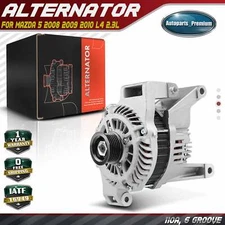 Alternator for Mazda 5 2008-2010 L4 2.3L 110A 12V CW 6-Groove Pulley A3TJ1091
