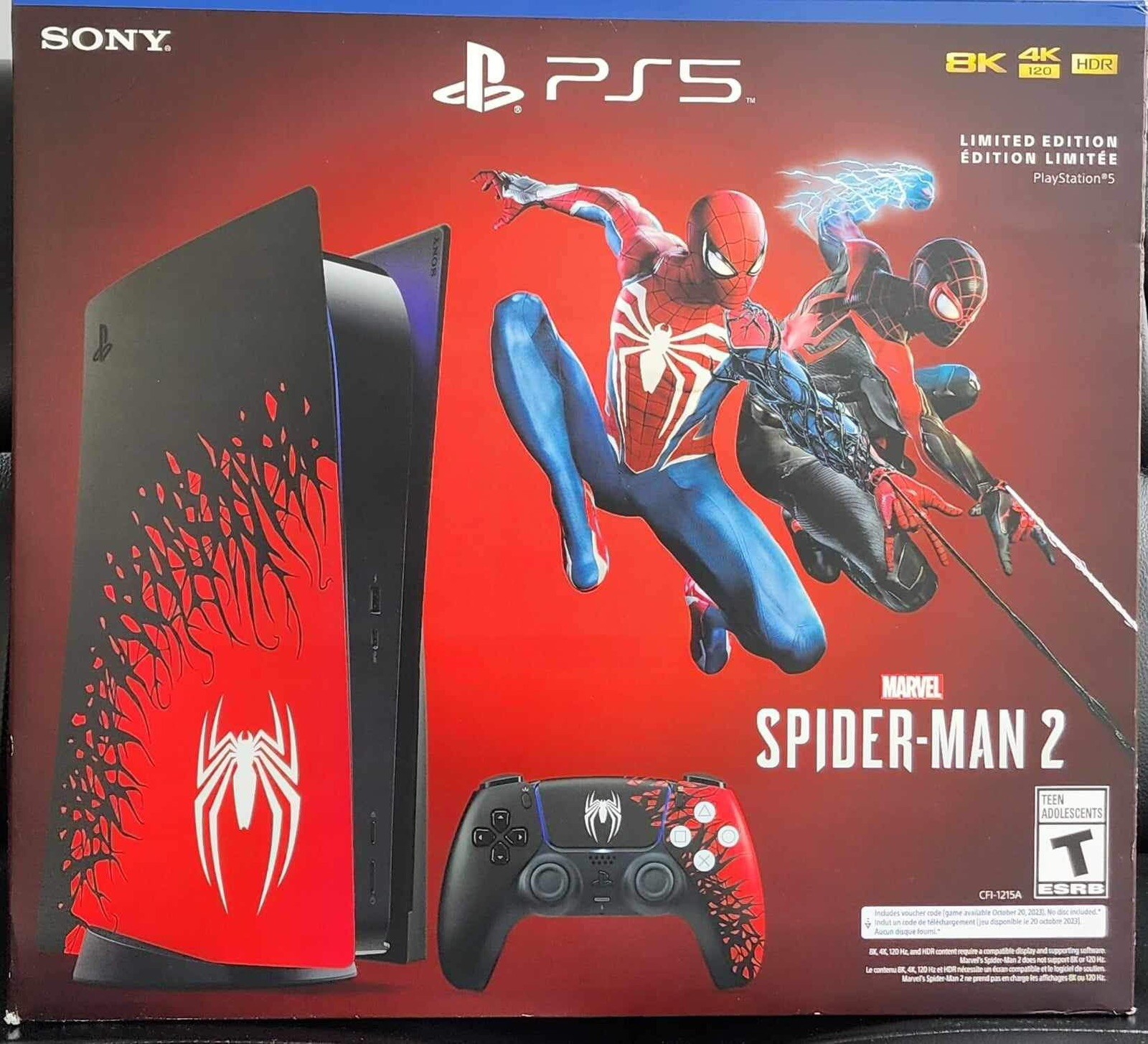 PS5 Limited Edition Bundle with Marvel’s Spider-Man 2 Included-image