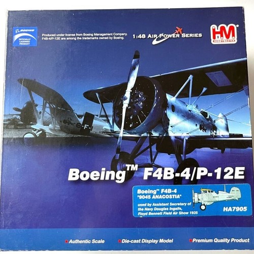 Hobby Master 1:48 HA7905 Boeing F4B-4 USN 9045 Anacostia Douglas Ingalls 1935 NY - Imagen 7 de 15