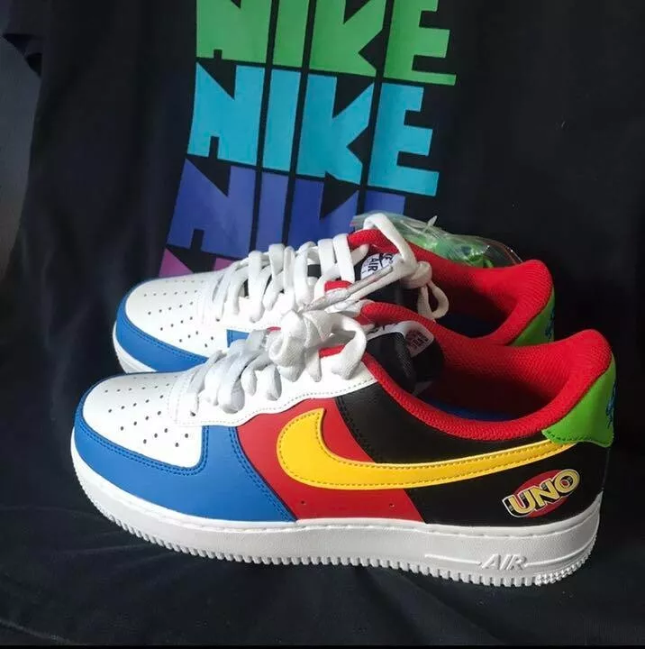 UNO x Nike Air Force 1 Low White Yellow University Red DC8887-100 Japan New