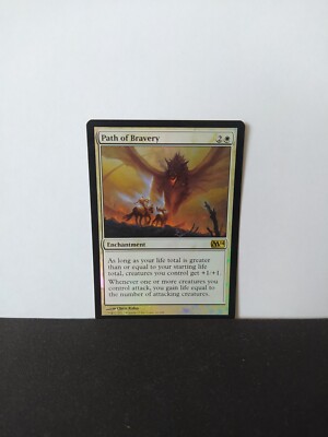 FOIL Path of Bravery / Pfad der Tapferkeit - MTG Magic
