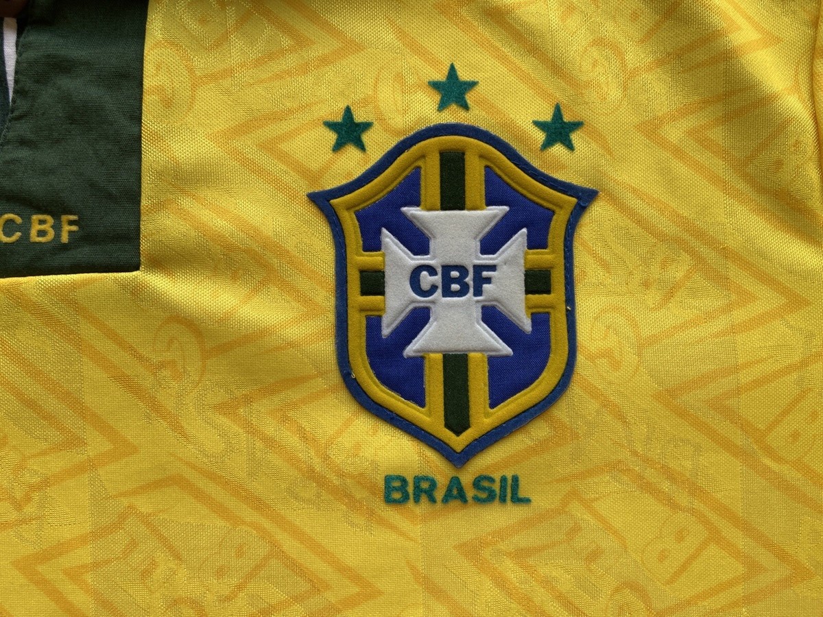 Umbro ブラジル代表 サッカーシャツ　1991-93 BRAZIL 1991 1993 HOME FOOTBALL SHIRT SOCCER JERSEY UMBRO sz