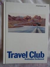Porsche Travel Club brochure Nov 1995 English text hardbacked