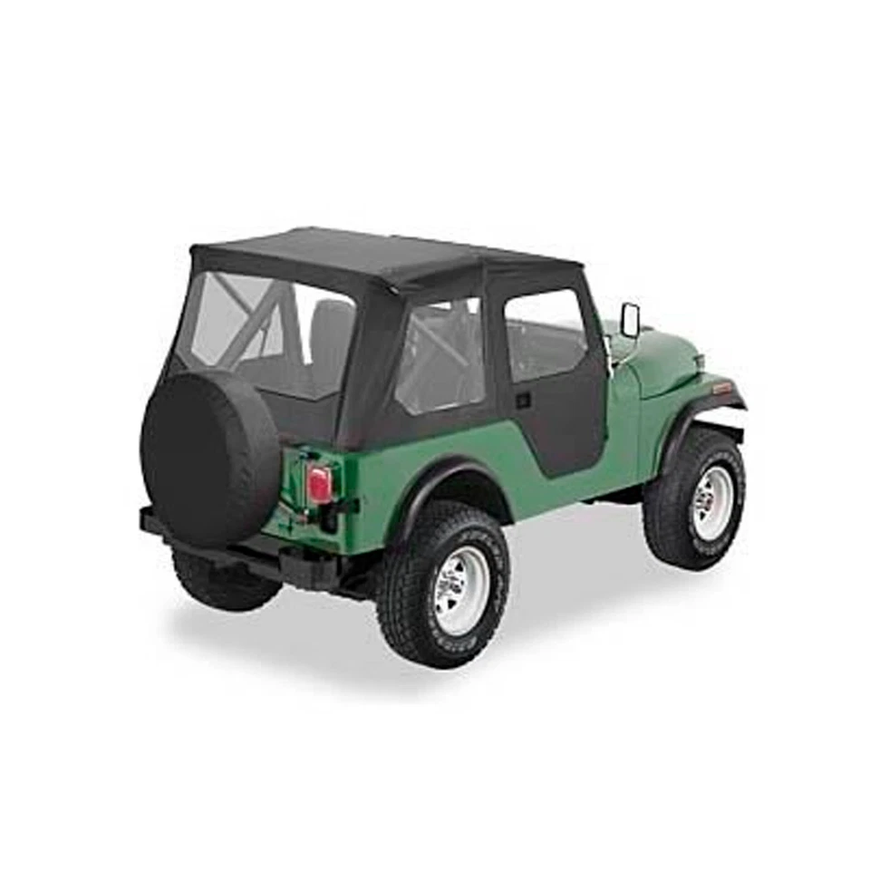 Bestop 51407-01 Tigertop with 1 Piece Full Soft Doors for 1976-1983 Jeep CJ5 Foto 2 de 4