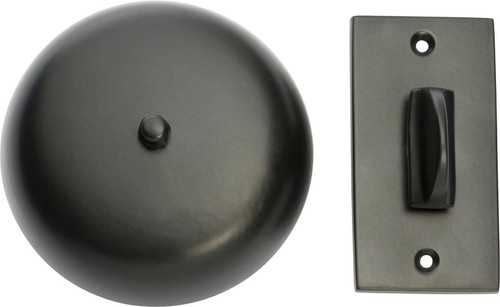 antique brass plain manual door bell with turn handle,door ringer,TH 5515 - Picture 6 of 6