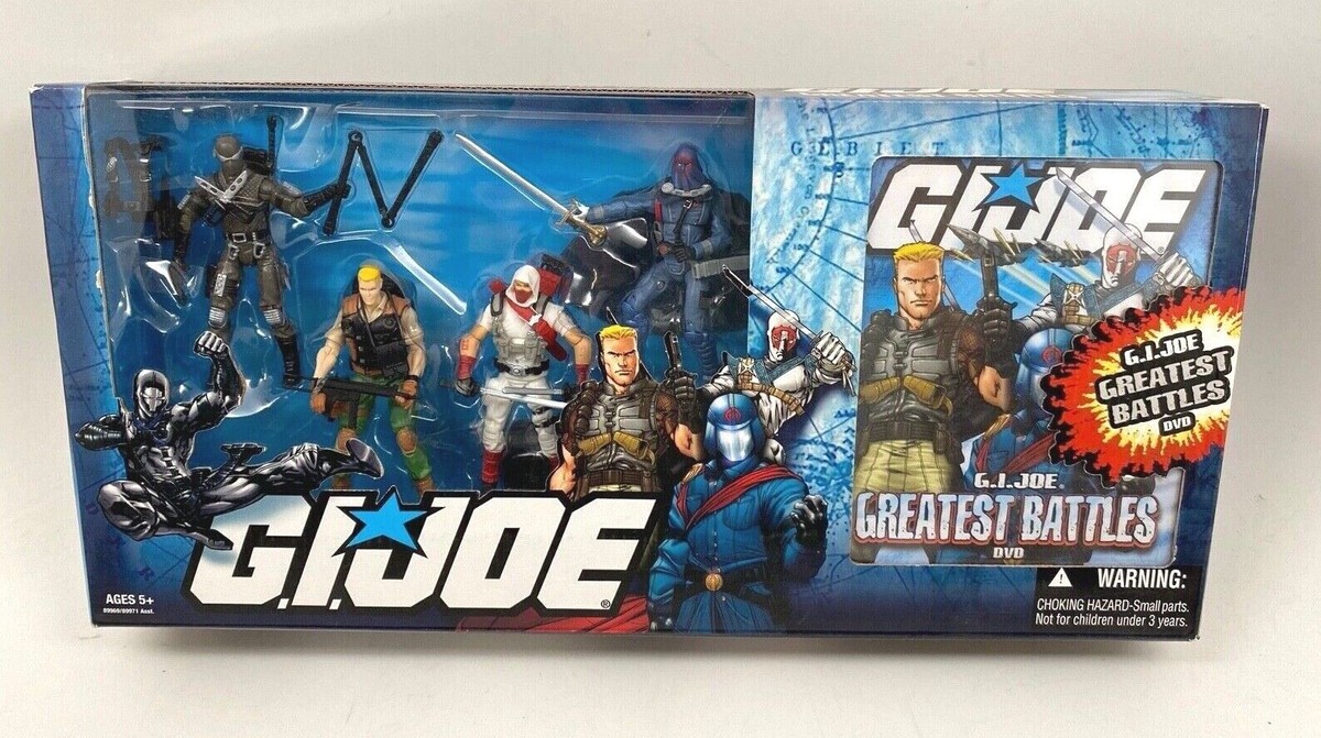 G.I. Joe Action Figures Greatest Battles Set with DVD NEW | eBay