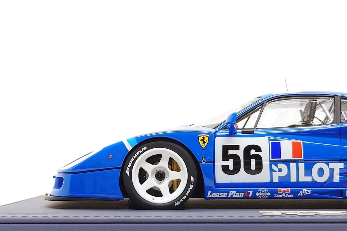 BBR Deluxe 1:18 Ferrari F40 LM #56 Pilot Pen Racing - 24h Le BBR Deluxe 1:18 Ferrari F40 LM #56 Pilot Pen Racing - 24h Le