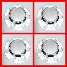 4pc Chevrolet Sliver Truck Caps Of 6 Lug 15 15x8 Rally Wheel Center Hub Cap