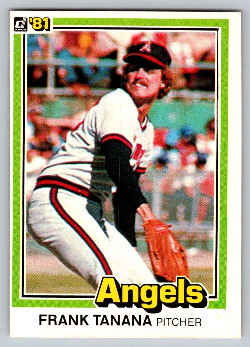 1981 Donruss - #171 Frank Tanana