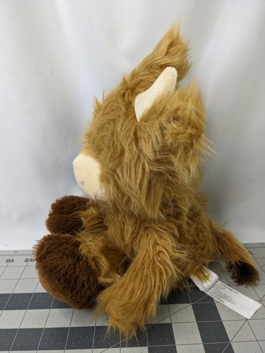 Animal Adventure Highland Cow Plush Bear 14 Inch 2020 Stuffed Animal Toy - Picture 4 of 9