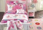 Ballerina Girls Reversible Cotton Quilt Set, Bedspreads, Coverlet