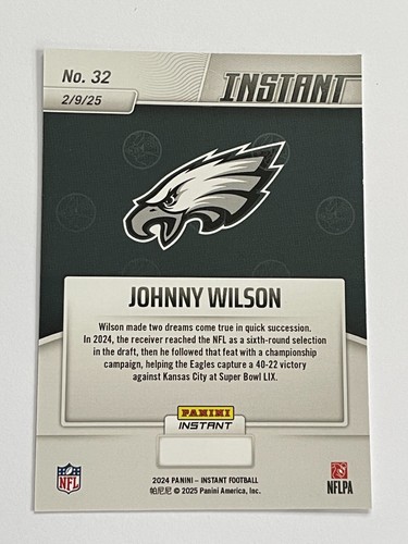 2024 Panini Instant Eagles Super Bowl LIX Champions Box Set *Pick Your Card* - Picture 65 of 73